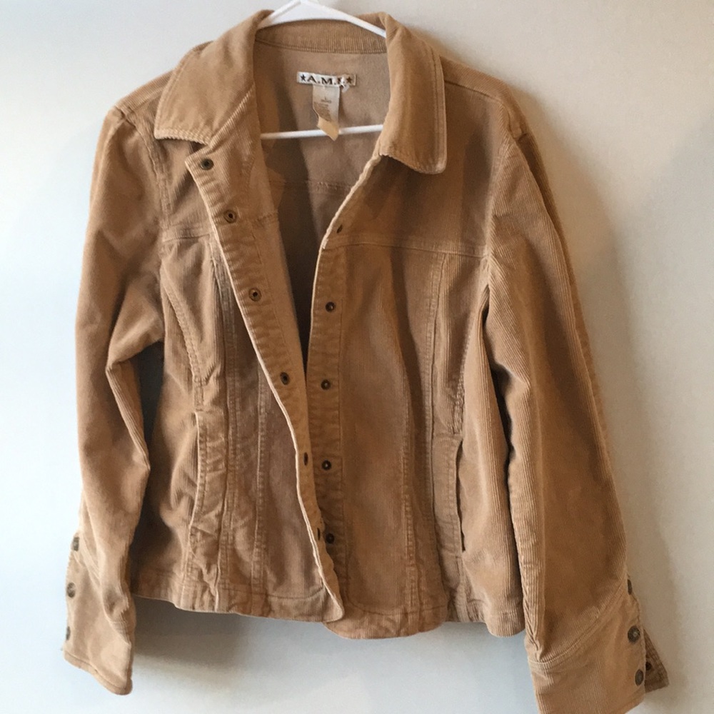 Vintage Corduroy Jacket (Tan)